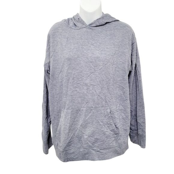 2/$20 L.L. Bean Grey Hoodie Top Size: Large - Picture 1 of 9